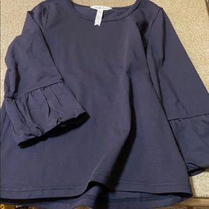 Matilda Jane black puff sleeve T size 12